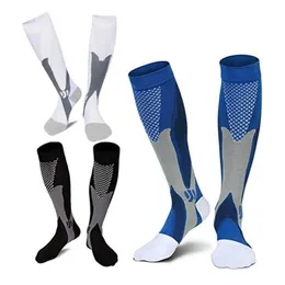 Herrstrumpor Brothock Medical Sport Compression Socks Men and Women 2030mmHg Run Nurse Socks for åderbråck som kör cykling resestrumpor Z0227