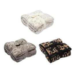Blankets Leopard Print Sofa Blanket Cheetah Veet Airconditioning Suitable For Air Conditioning250H Drop Delivery 2022 Home Garden Tex Dhirb