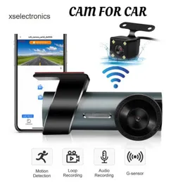 Update 1080p Dashcam Dash Cam für Auto Camara 360 Para Auto Super Night Vision 360 Rotationsauto Fahrrekorde DVR WiFi Black Box Car DVR