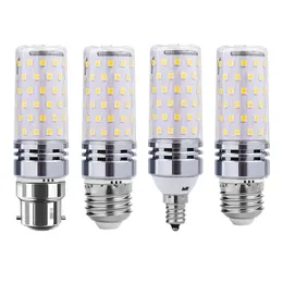 LED 전구 12W LED 캔들 라브라 전구 동등한 장식베이스 E14 E26 E27 B22 옥수수 3색- 디미질 LED 샹들리에 램프 따뜻한 흰색 3000K 램프 usalight