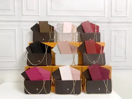 Neue Luxus-Damenhandtasche aus Leder, Umhängetasche, Top-Designer-Tasche, wunderschöne hochwertige Felicie-Handtasche 61276