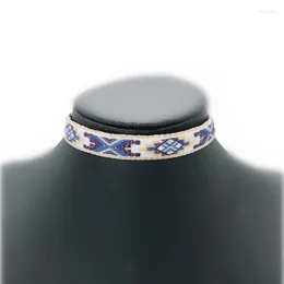 Чокер Чокер модный винтажный гот Бохо этнический ожерелье для женщин для женщин -ювелирных изделий на шею женских цепных аксессуаров, блуд