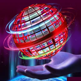 Magic Balls Flying Orb Ball Spielzeug mit Licht 2022 Verbesserte Hover Handgesteuerte Spinner Mini Drone Boomerang Geburtstagsgeschenk 4N