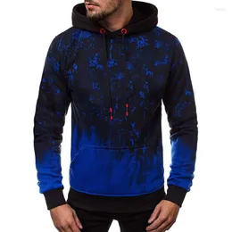 Felpe con cappuccio da uomo Felpa stampata calda Moda uomo Pullover Felpa con cappuccio Abbigliamento sportivo Casual con cappuccio Uomo Slim Top Bomber Moletom