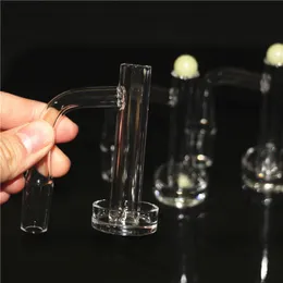 nargile beracky tam kaynak eğimli kenar kontral kulesi sigara içme kuvars banger 2.5mm duvar 16mmod dikişsiz kaynaklı kuvars tırnaklar cam su bongs dab kuleleri borular