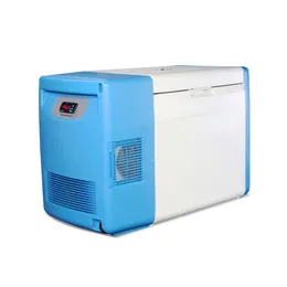 Refrigerador de laboratorio 20L -86 grados Celsius Caja de almacenamiento de muestras de temperatura ultrabaja Congelador ultraportátil DW-86W20 Suministros de laboratorio