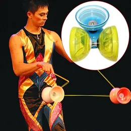 Yoyo Sight Speed ​​Funny Soft Gift Hobby Professional łożyska klasyczna zabawka z ręką ROPE Play Diabolo Set Dzieci żonglują 230227