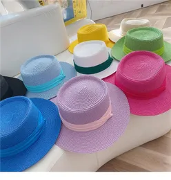 Berets 2023 Straw Hat Concave-Convex Top Kolor Akcesoria