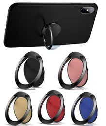 Ultrathin Metal Finger Ring Phone Holder 360度の携帯電話スタンドブラケットUphone 13 Samsung Huawei Xiaomi LG Moto2347554