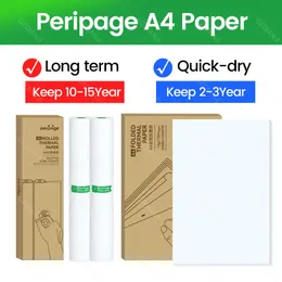 Impressoras de papel térmico compatível com Peripage A40 Impressora Térmica Quickdry Perfect para Foto Imagem Texto Documento de Memorando PDF Imprimir