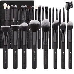 Makeup Brushes Professional 27Pcs Makeup Brush Kit Set Kabuki Foundation Blending Face Powder Blush Concealers