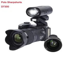 PROTAX D7300 digital cameras 33MP Professional DSLR 24X Optical Zoom Telepos 8X Wide Angle Lens LED Spotlight Tripod4703280