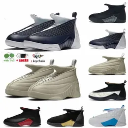 Jumpman 15 Erkek Basketbol Ayakkabıları 15s Yelken Gizli Siyah Beyaz Yetiştirilmiş Obsidian Koşu Ayakkabı Doernbecher Yüksek Sneaker Trainers Sporlar Spor