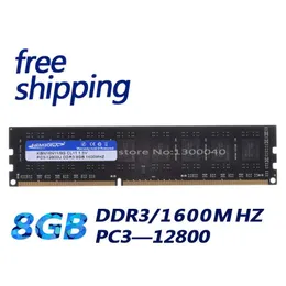 RAMs KEMBONA DDR3 1600MHz 8GB PC12800 8GB (for all motherboard) Brand New Desktop Ram Memory for Desktop RAM Memory Free Shipping!!!