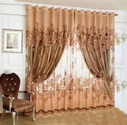 New European Luxury Design Purple Coffee Curtain Kitchen 3d Curtains Multicolored Nice Curtain for Living Room Fabrics19418856