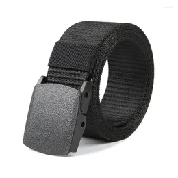 Belts Military Tactical Belt Nylon For Men Army Accessories With Plastic Buckle Quality Leather