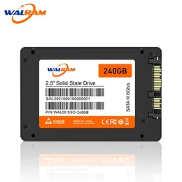 DRIVES Walram SSD SATA3 SSD 120 GB 128GB 240GB 60GB 256GB 480GB SSD 500GB 512GB 1TB HDD 2.5 DISK DISK 2.5 "محرك الحالة الصلبة