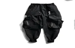 Tasche da ricamo cinese pantaloni da carico menwomen hip hop mash maschi joggers pantaloni da streetwear casual8519639