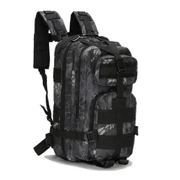 Outdoor Bags 30L 600D waterproof tactical climbing backpack men's outdoor sports bag travel camping hiking fishing hunting bag 230601