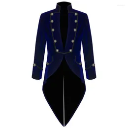 Herrenanzüge Bule Samt Swallow Smoking Männer Kostüm Homme Hochzeit Bräutigam Party Prom Terno Masculino Slim Fit Blazer 2 Stück Jacke Hose