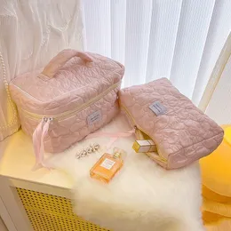 Bolsas de cosméticos Bolsa de maquiagem de grande capacidade portátil para lavagem de produtos para cuidados com a pele Armazenamento Caixa organizadora de viagem