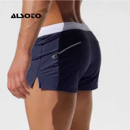 Herrshorts alsoto sommar badkläder män andningsbara mäns baddräkter stammar boxare bror sunga baddräkter maillot de bain beach shorts 230601