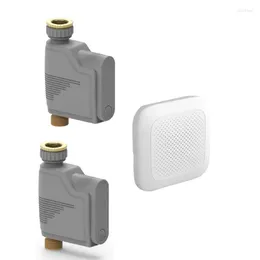 Attrezzature per l'irrigazione ZIGBEE WIFI Timer da giardino Smart Sprinkler Sistema di irrigazione a goccia Regolatore del registratore di flusso d'acqua integrato