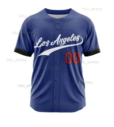 Special Los Angeles Baseball Jersey Fashion t-Shirt College Uniform for Men Women Youth Fans