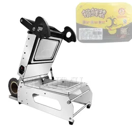 Manual Tray Sealer Lunch Box Packaging machine Plastic Food Container Sealing Meal Packing Machine 220V