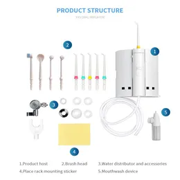 Hygiene Brand New Home Faucet Oral Irrigator Water Dental Flosser Toothbrush Irrigation Spa Teeth Cleaning Switch Jet Family Water Floss
