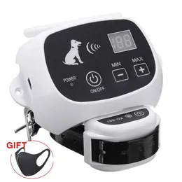 Accessories Dog Waterproof Wireless Remote Dog Fence System Pet 0100 Level Electronic Fencing Device Dog Training Collars Electric Shock