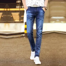 Pantalones De Hombre Primavera Otoño 2023 Denim Hombres Coreano Streetwear Pantalones  Elásticos Hombres Skinny Slim Fit Casual Jeans De 22,03 €