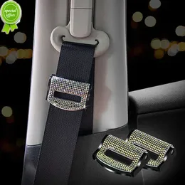 Nieuwe 2 STUKS Universal Diamond Car Safety Seat Belt Buckle Clip Stopper Auto Gordel Fixing Clips Bling Auto Assessoires voor Vrouw
