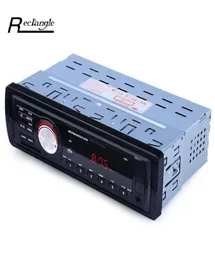 12 V Car Radio Audio Player Stereo MP3 FM Transmitter Support FM USB SD MMC Card Reader 1 DIN In Dash Car Electronics2413268