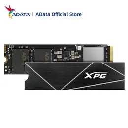 Laufwerke XPG ADATA Interner Festkörper -State -Antrieb Gammix S70 Blade 2TB PCIe Gen4x4 M.2 2280 SSD Schwarz Kühlkörper 3D Graphics Processing H