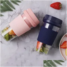 Fruktgrönsaksverktyg Portable Mini Electric Juicer Extractors Hushållen USB -laddningsbara Mixers Cup Smoothie Maker Blender Hine D DHSU3