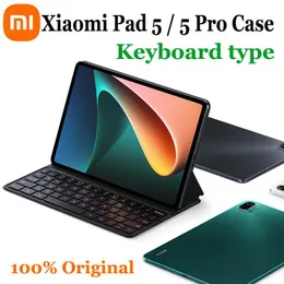 Case Original Xiaomi Pad 5 Pro Case Telefon z podkładką dotykową i klawiaturą odpowiednią dla Xiaomi Pad 5 Pro 12.4 "tablet magnetyczny