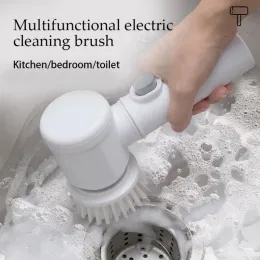 Spazzola per la pulizia multifunzionale della toilette della camera da letto