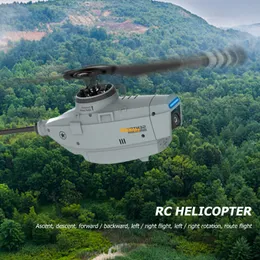 C127 Helicopter 720P Camera Drone 2.4G 4CH 6-Axis Gyro Altitude Hold Optical Flow Localization Flybarless RTF Sentry Helicopters