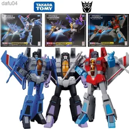 Takara Tomy Transformers Masterpiece MP-52 Stars Thundercracker Skywarp 18cm Action Action Figure Kid Toy Gift Collection L230522