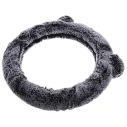Steering Wheel Covers Plush Car Protector Cover Skin Fuzzy Gear Cars
