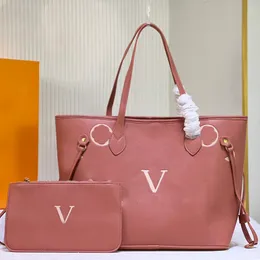 Bag Fashion Ladies Luxury Designer Bag 2 Piece Shoulder Handbag Messenger Handbag Credit Card Holder Coin Purse Handbag Tote Purse Women's Purse with Wallet