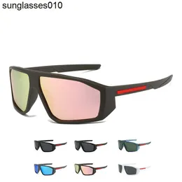 2023 Nuovi occhiali da sole da equitazione sportivi oversize polarizzati Punk Colorful Street Acquista un paio di occhiali da sole e inviane due