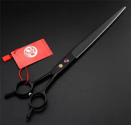 Grooming 9 Inch Long Premium Super Sharp Dog Grooming Scissors High Quality Professional Pet Scissors Straight Curved Shears With Case