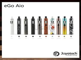 Joyetech eGo AIO Kit New Color Version AllInONE Style 2ml Capacity 1500mah Battery Adjustment of Air Inflow 100 Original9853013