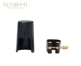 NAOMI Leather Ligature Fastener W Plastic Cap For Alto Sax Saxophone Mouthpiece Alto Saxophone Wood Wind Parts Accessories2706691
