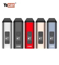 1pc 오리지널 Yocan Vane Dry Herb vaporizer 키트 세라믹 가열 챔버 1100mah LED 배터리 Evolve Plus BLK 미망인 MAMBA3984912