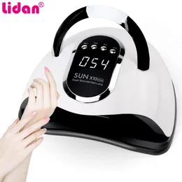 Dryers 66/45LEDs Powerful UV LED Nail Dryer For Drying Nail Gel Polish Portable Design Nail Art Home Salon Smart Sensor Nail Lamp