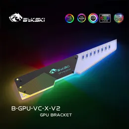 Cooling Bykski BGPUVCV2 Acrylic GPU Suppor RGB Graphics Card Bracket Jack VGA Holder Stand Symphony 5V Support MB SYNC