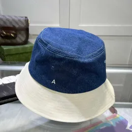 23SS Designer Hat Color Letter Logo Printed Cowboy Fisherman Hat Women Women Sunscreen Hats High Quality Fisherman Cap Bucket A1